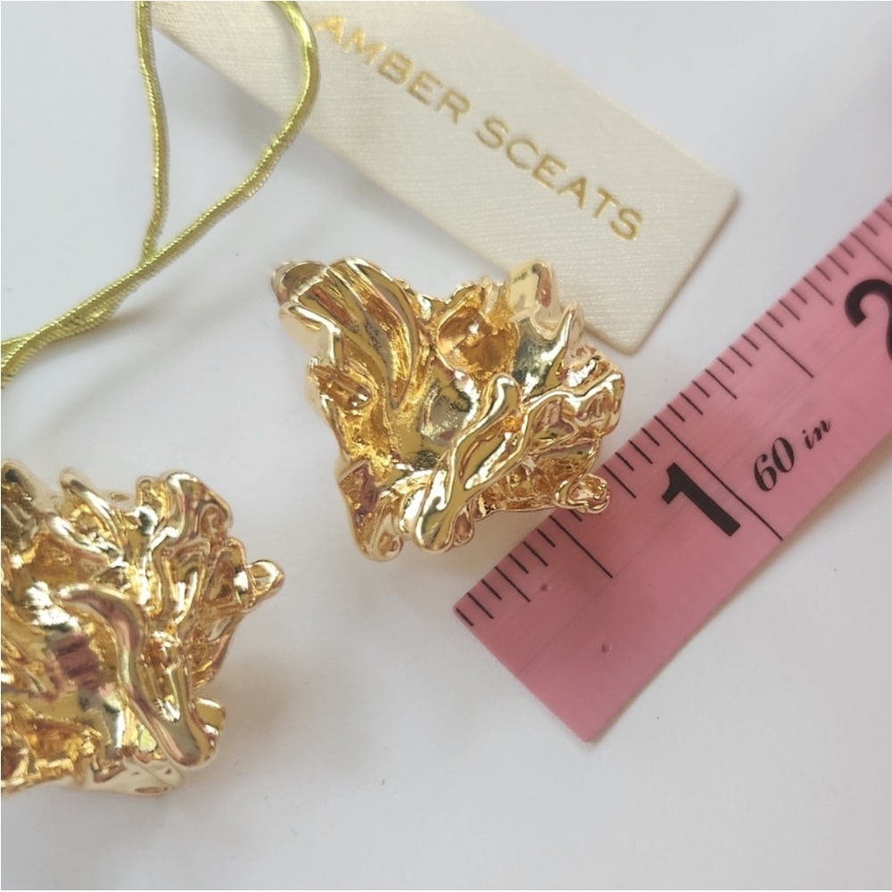 Amber Sceats Reese Earrings 24 k gold plating - Picture 14 of 16